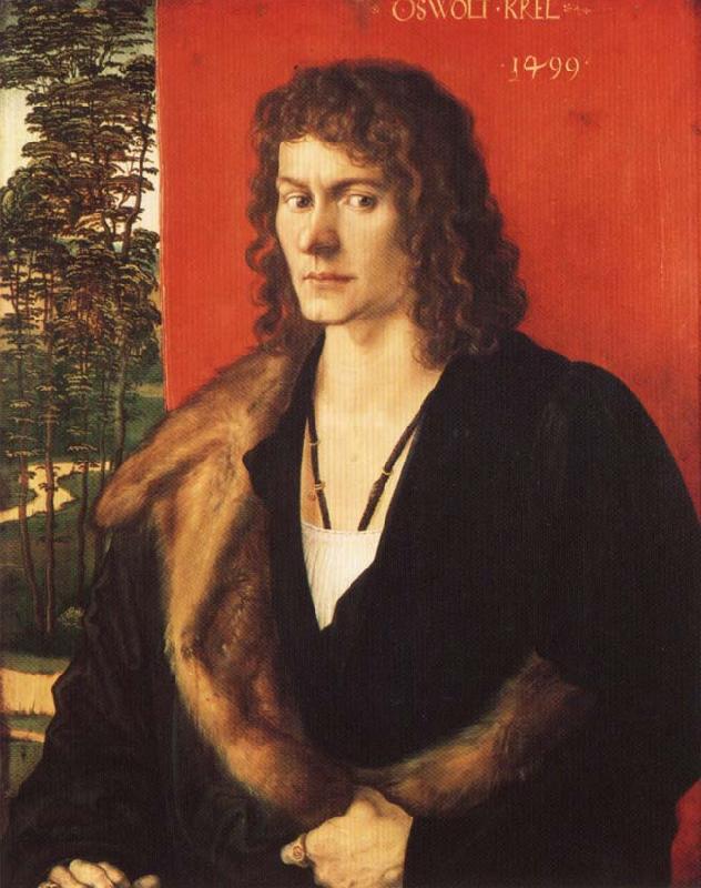Albrecht Durer Portrait of Oswolt Krel oil painting picture